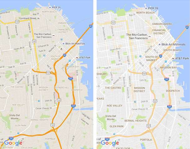 Bedeutendes Update  Google Maps bekommt Karten im neuen Design