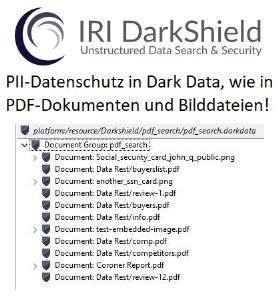 ❌ Datensicherheit von/in Dark Data ❌ Datenklassifizierung, Data Discovery + Datenmaskierung von sensiblen PII-Daten in PDF-Dokumenten + Bilddateien ❗