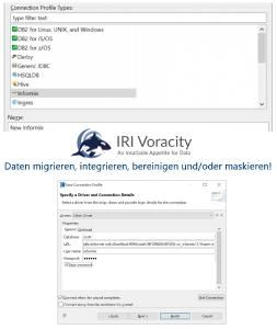 ❌ IBM Informix Dynamic Server ❌ Datenmigration + Datenintegration von/in Informix mit Datenbereinigung + Datenmaskierung ❗