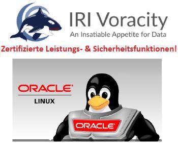 ❌ Oracle Enterprise Linux ❌ Oracle zertifiziert Leistungs- und Sicherheitsfunktionen von IRI Voracity - die Plattform für Big Data Management ❗